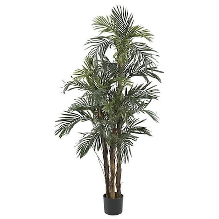 Nearly Natural 5 ft. Robellini Palm Silk Tree 5283